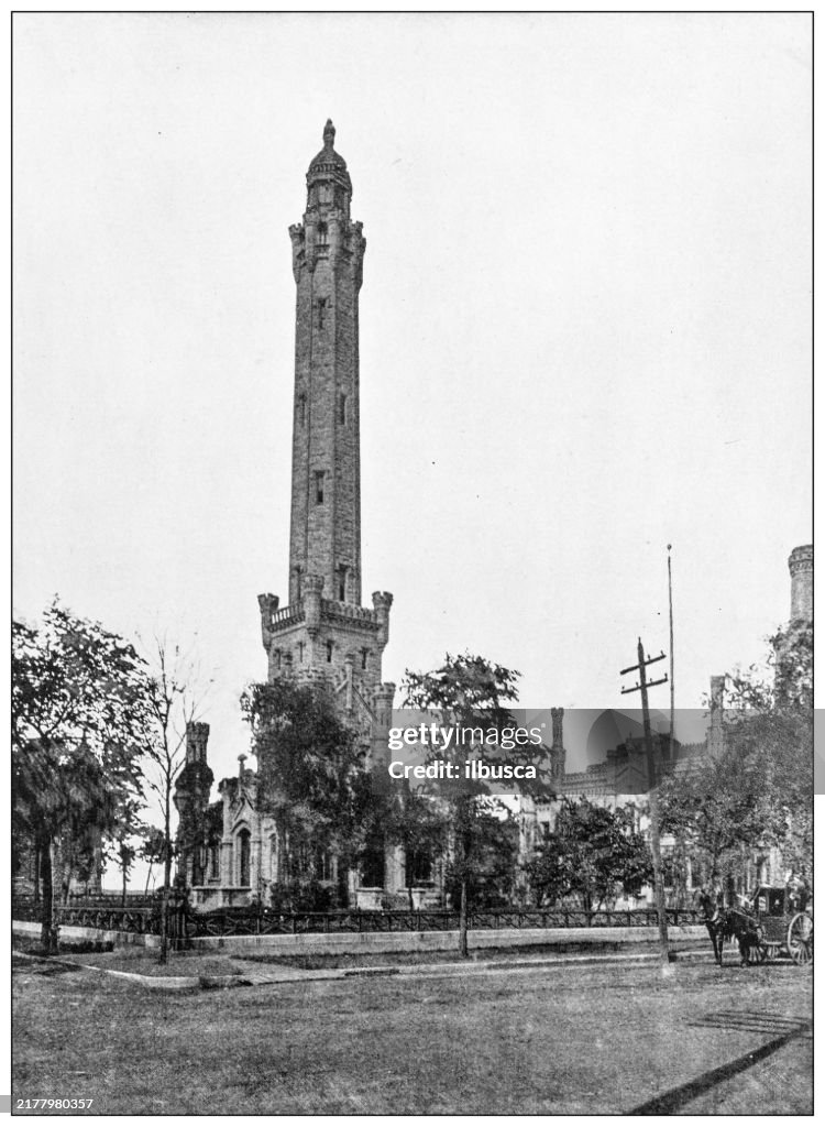 History and landmarks of USA: Water works, Chicago