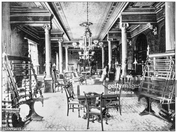 illustrazioni stock, clip art, cartoni animati e icone di tendenza di storia e punti di riferimento degli stati uniti: city club house - country club