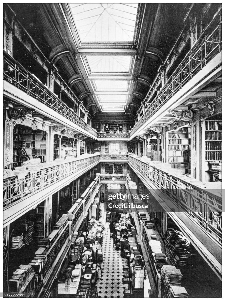 History and landmarks of USA: Congressional Library, Washington DC