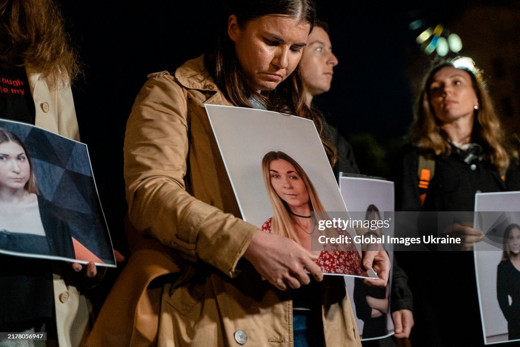 Commemoration Of Ukrainian Journalist Victoria Roshchyna, Who Died In Russian Captivity, Held In Kyiv