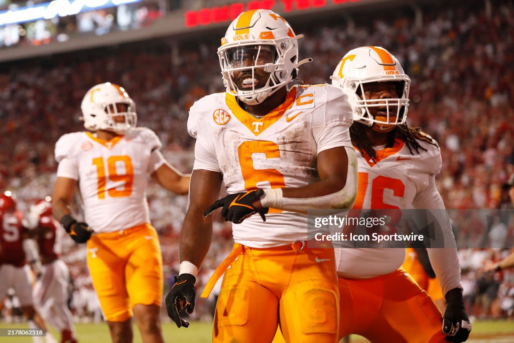 COLLEGE FOOTBALL: OCT 05 Tennessee at Arkansas