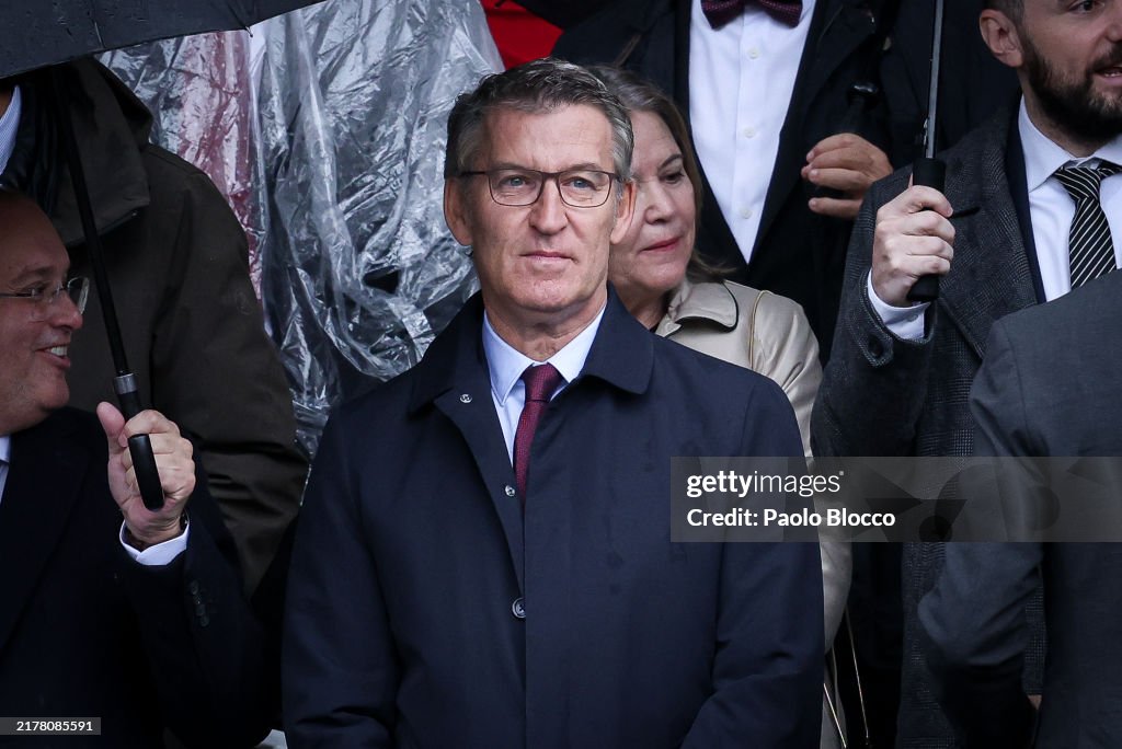 Spanish Royals Attend The National Day Military Parade 2024
