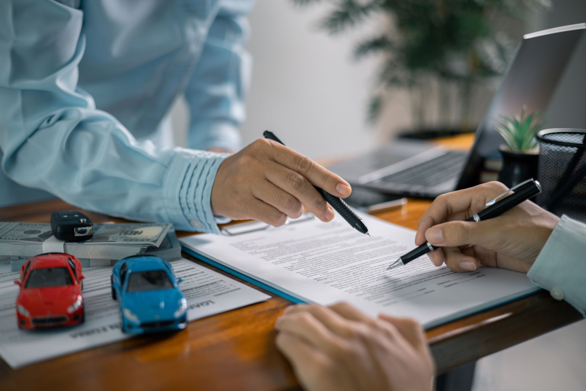 car loan paperwork