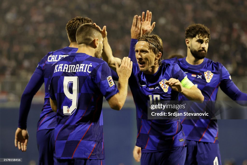 Croatia v Scotland - UEFA Nations League 2024/25 League A Group A1