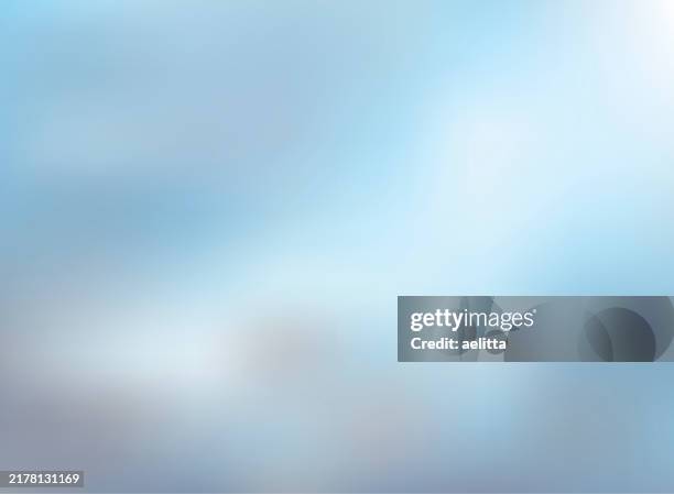abstrakter defokussierter hintergrund. winter. - silberfarbiger hintergrund stock-grafiken, -clipart, -cartoons und -symbole