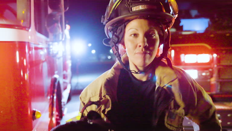 Firefighter Ran 645 Firefighter Running Into Fire Stock Videos, Footage, & 4K Video ...