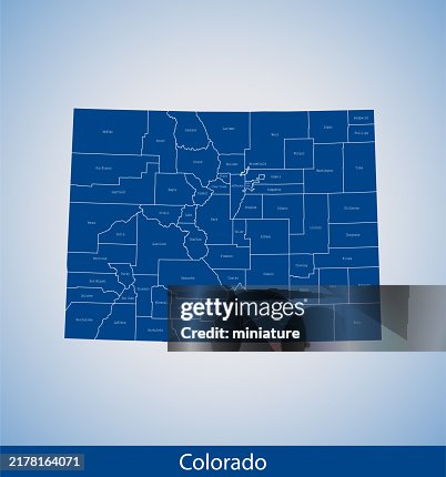 Colorado map Colorado map