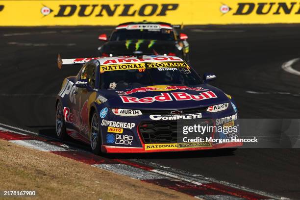 Will Brown drives the Triple Eight Race Engineering Chevrolet Camaro during the Bathurst 1000, part of the 2024 Supercars Championship Series at...