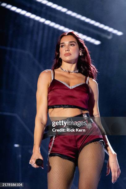Dua Lipa performs onstage during weekend two, day two of the 2024 Austin City Limits Music Festival at Zilker Park on October 12, 2024 in Austin,...
