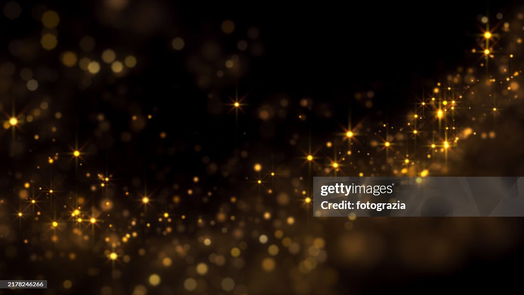 Golden Glitter Sparkles