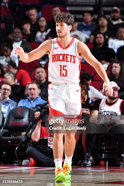 Nba Rockets Reed Reed Sheppard of the Houston Rockets looks on during the game against ...