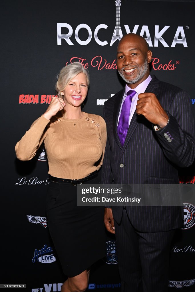 Haute Living Celebrates The Launch Of Lennox Lewis’s Champions Limited Edition Rocavaka At Le Bar Penelope