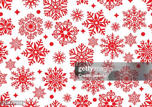 Snowflake seamless pattern . Snowflake seamless pattern .
