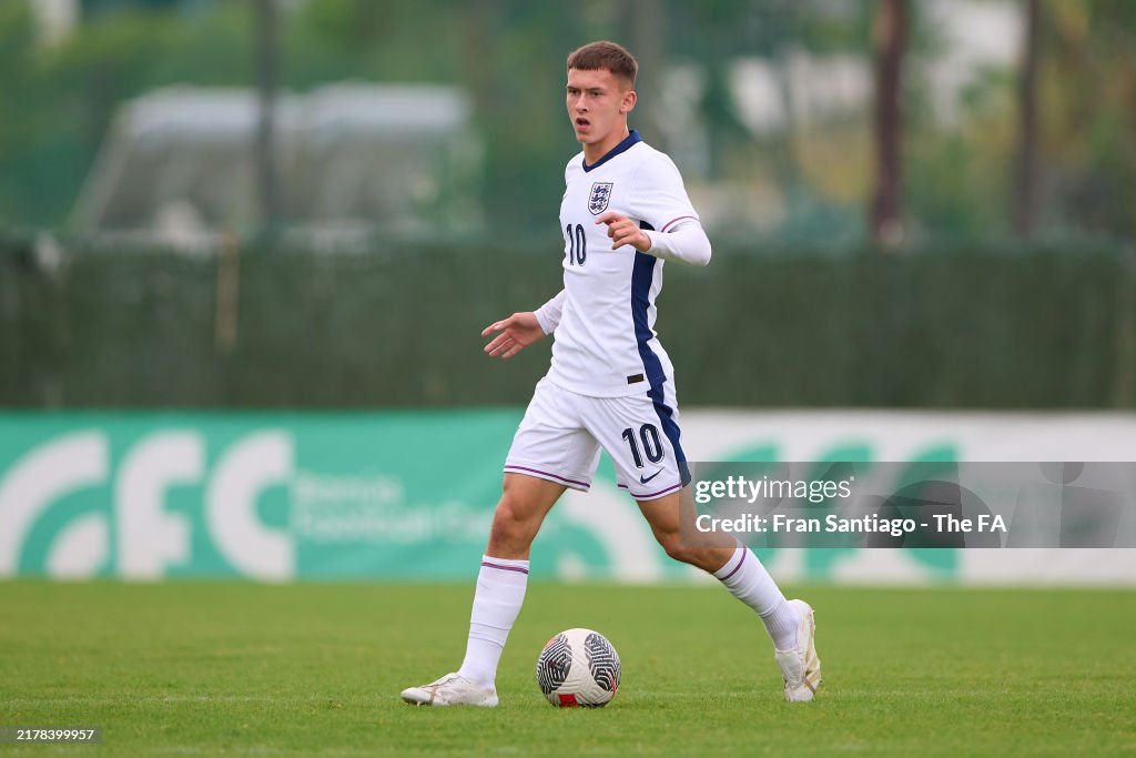 Christopher Rigg England Chris Rigg of England in action during the International match... News ...
