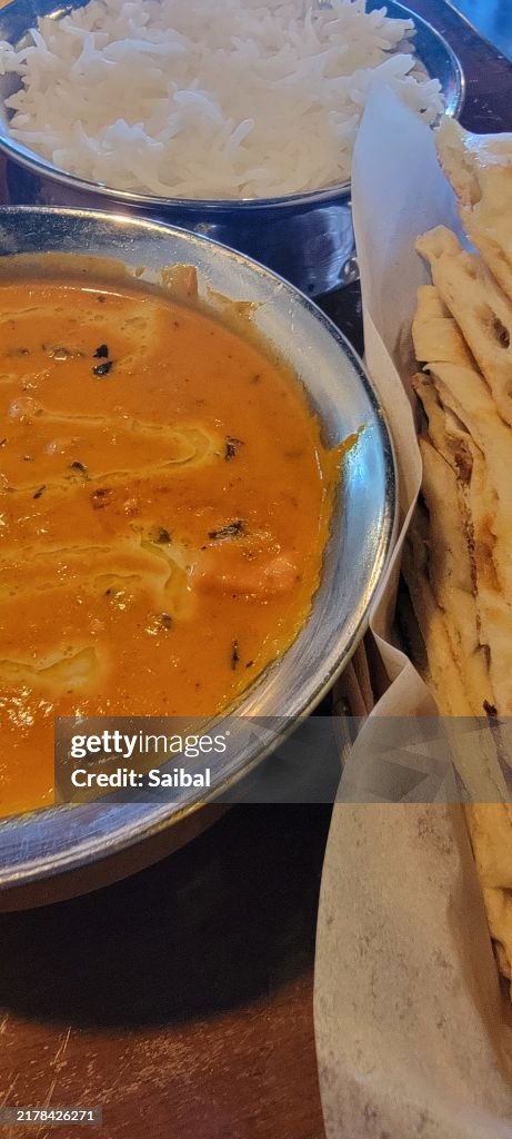 Indian food thali
