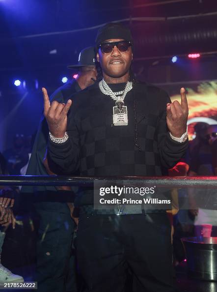 Bg Rapper Lean Rapper Rapper BG attends Opium Saturdays at Opium on September 28, 2024 in ...