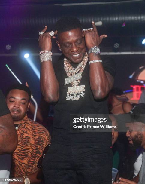 England Rapper Opium Rapper Lil Boosie attends Opium Saturdays at Opium on September 28 ...