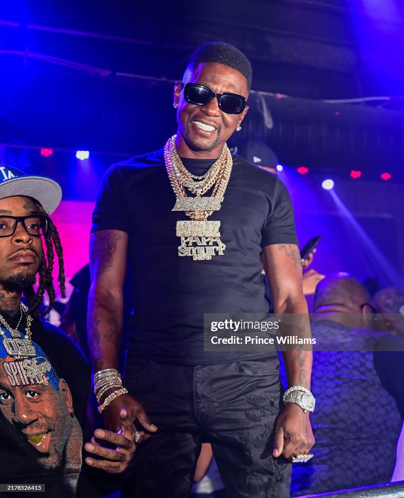 England Rapper Opium Rapper Lil Boosie attends Opium Saturdays at Opium on September 28 ...