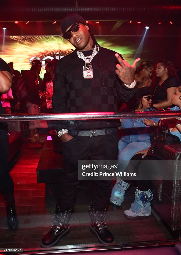 Bm Bg Rapper Rapper BG attends Opium Saturdays at Opium on September 28, 2024 in ...