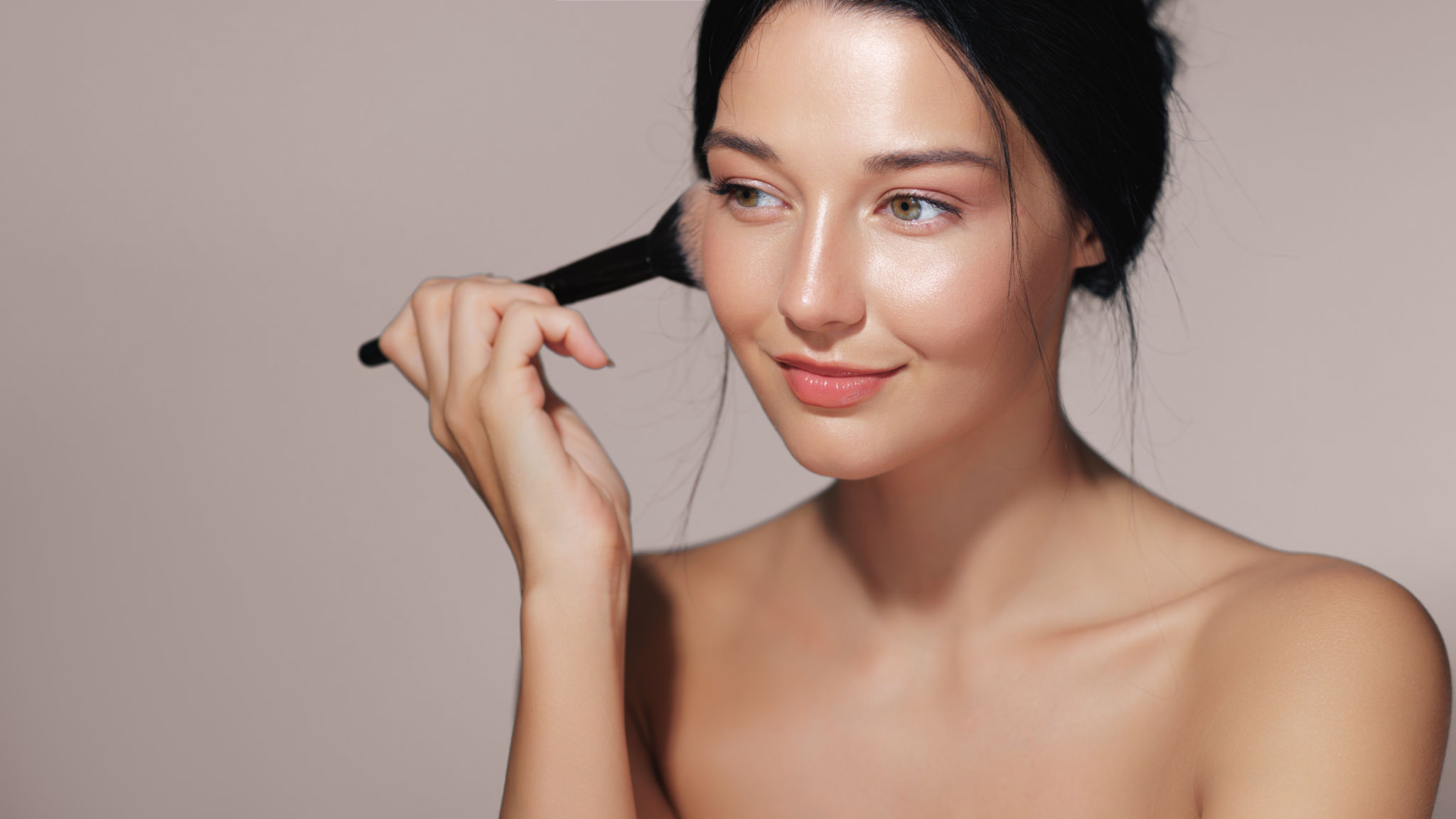 minimal makeup look