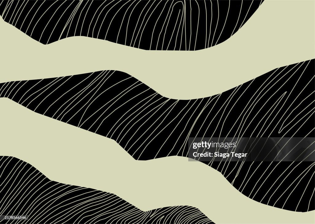Abstract Lines Root Under Shape Texture High-Res Vector Graphic - Getty ...
