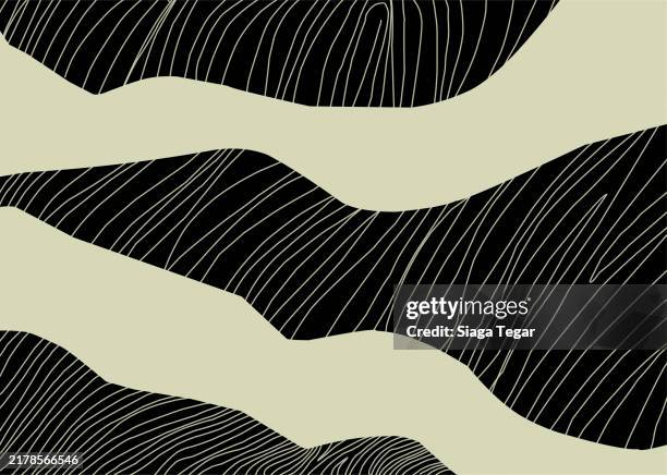 Line Root Pattern Abstract Lines Root Under Shape Texture High-Res Vector Graphic - Getty ...