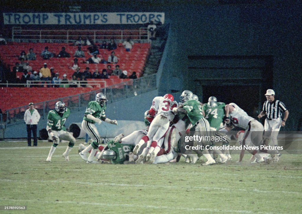 New Jersey Generals v Washington Federals
