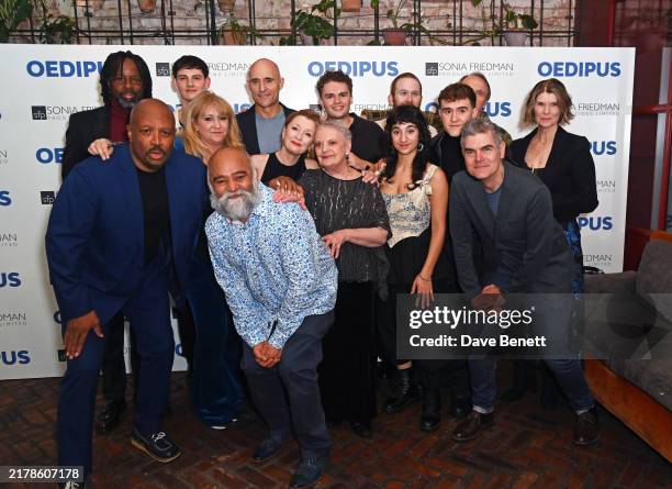 Derek Elroy, Gary McDonald, Jordan Scowen, Producer Sonia Friedman, Bhasker Patel, Mark Strong, Lesley Manville, June Watson, James Wilbraham, Sara...