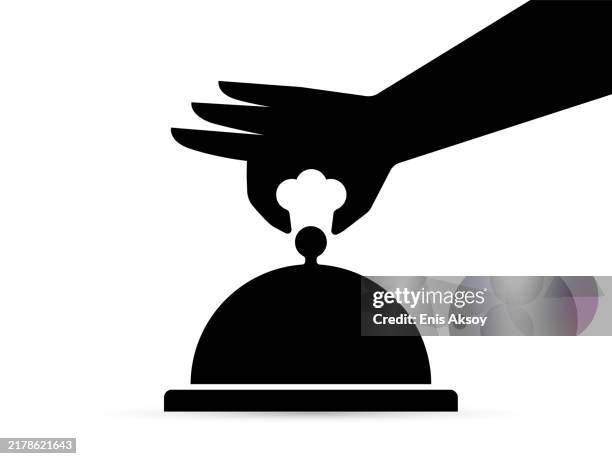 servierkunst und kulinarik - kochmütze stock-grafiken, -clipart, -cartoons und -symbole