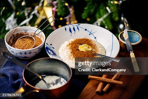 Rice Pudding or Risengroed Rice Pudding or Risengroed