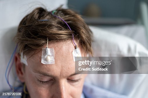 Brain Wave Study with Electrodes Brain Wave Study with Electrodes
