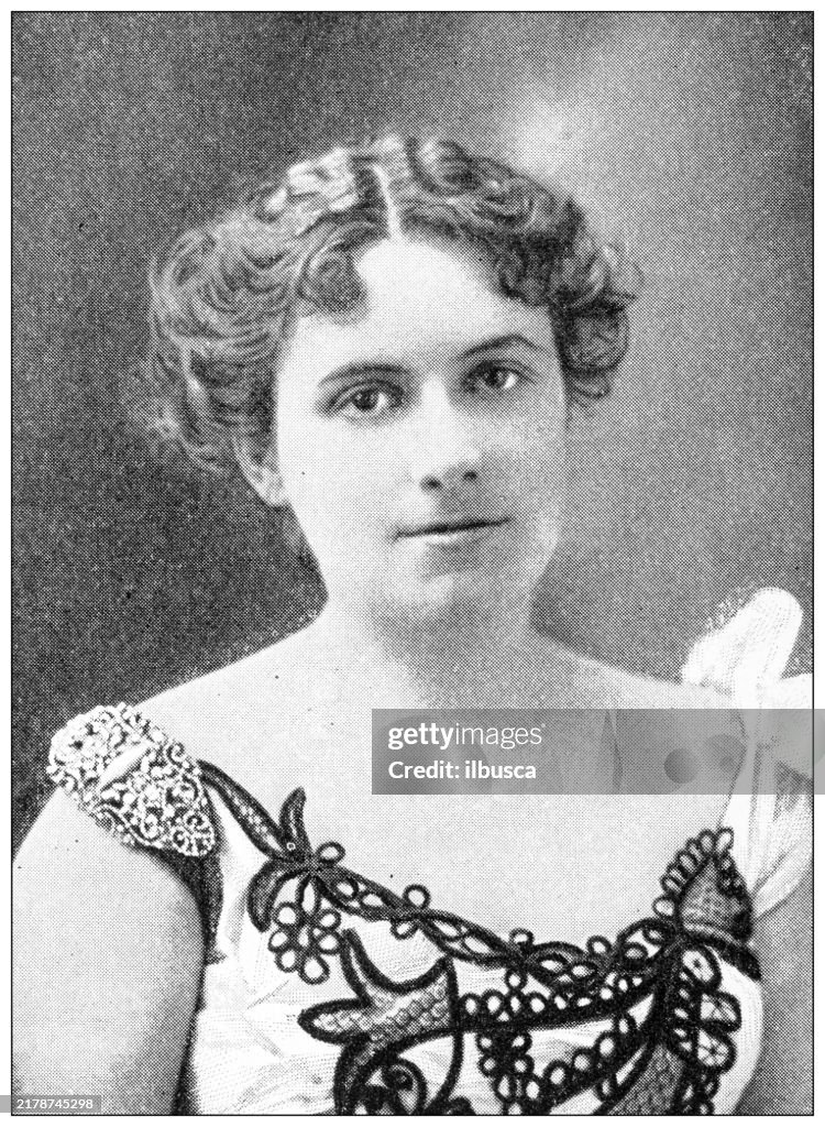 Antique Image Portrait Photography Examples High-Res Vector Graphic ...