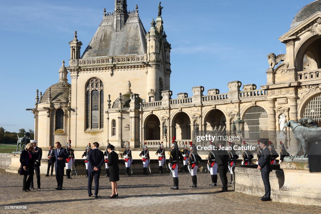King Philippe & Queen Mathilde of Belgium State Visit To France - Day Three