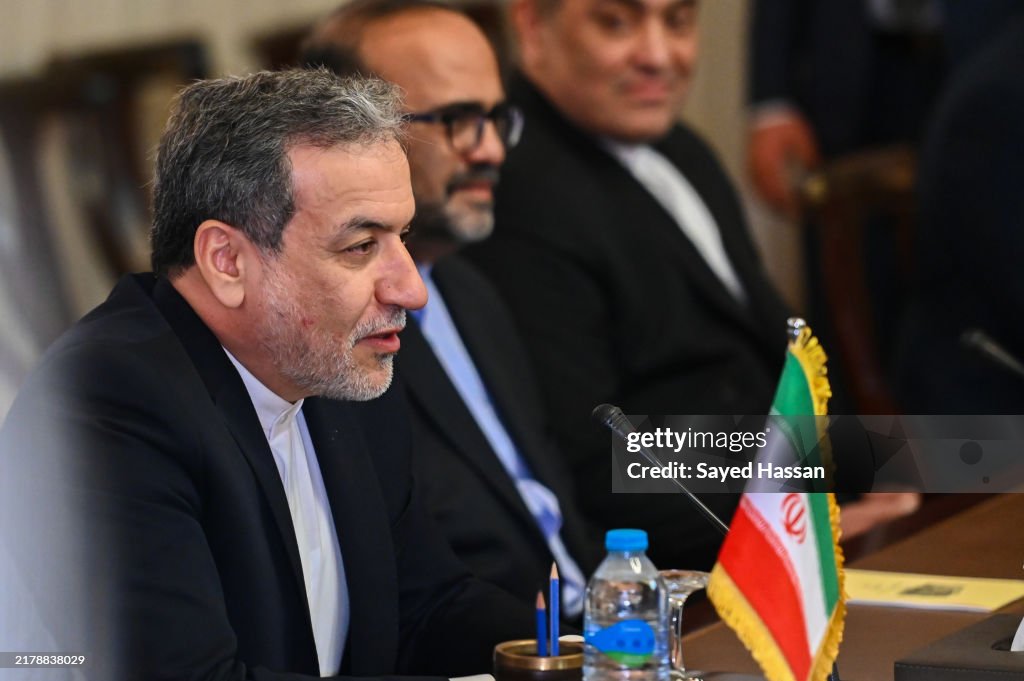 Iranian Foreign Minister Abbas Araqchi Meets Egyptian Foreign Minister In Cairo