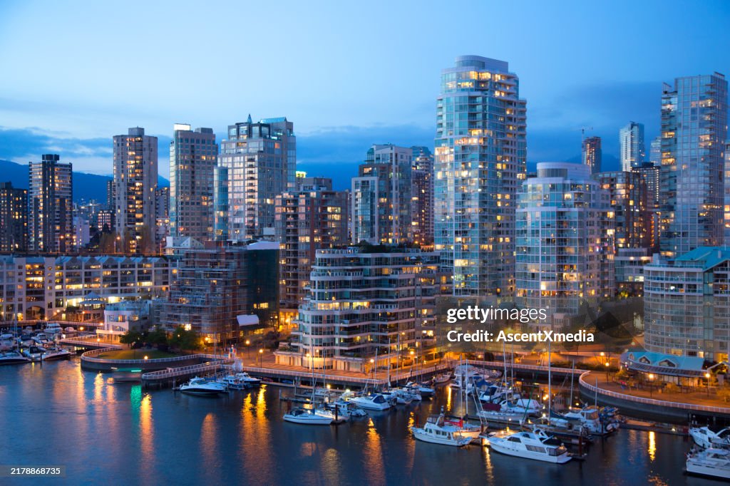 False Creek harbour, Vancouver, C.-B.