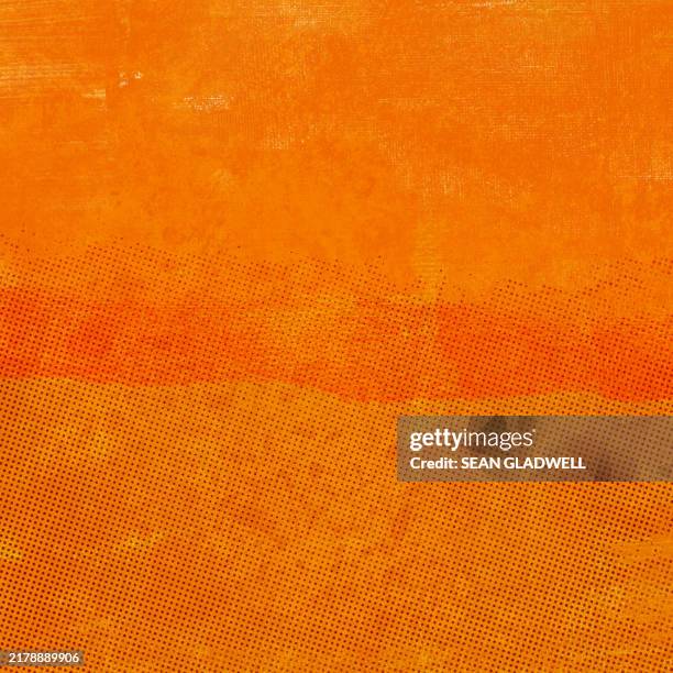 grungy orange backdrop - textured effect stock pictures, royalty-free photos & images
