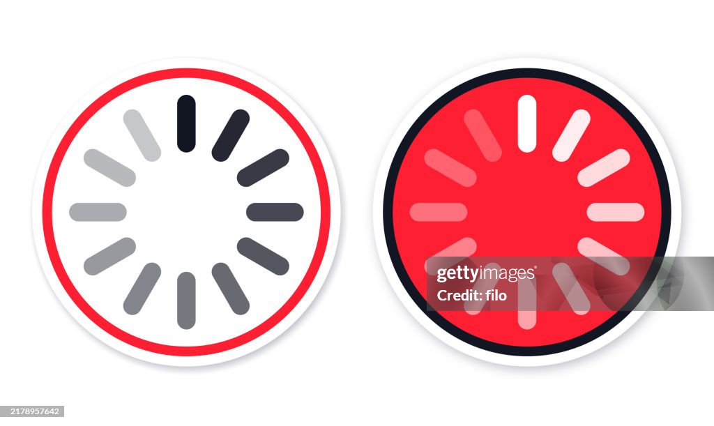 Loading In Progress Indicator Cursor Design Element High-Res Vector ...
