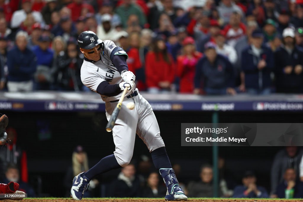 Championship Series - New York Yankees v Cleveland Guardians - Game 3