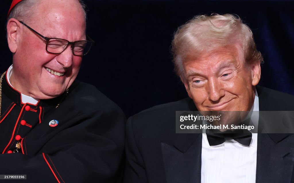 Former President Donald Trump Attends Alfred E. Smith Dinner In New York