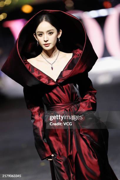 Actress Gulnezer Bextiyar attends Vogue Forces of Fashion 2024 event on October 17, 2024 in Shenzhen, Guangdong Province of China.