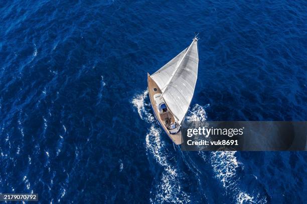 sailing - adriatic sea stock pictures, royalty-free photos & images