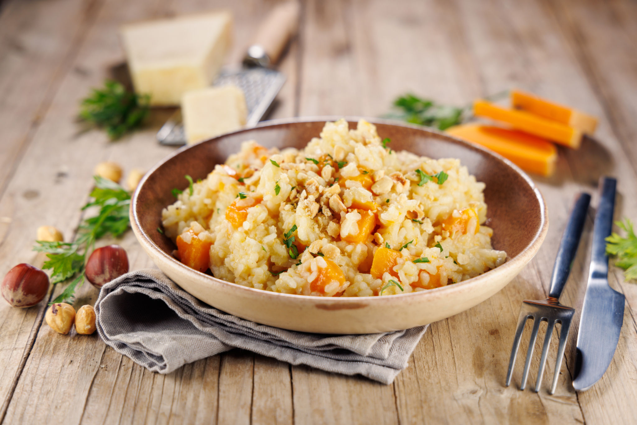 butternut squash risotto