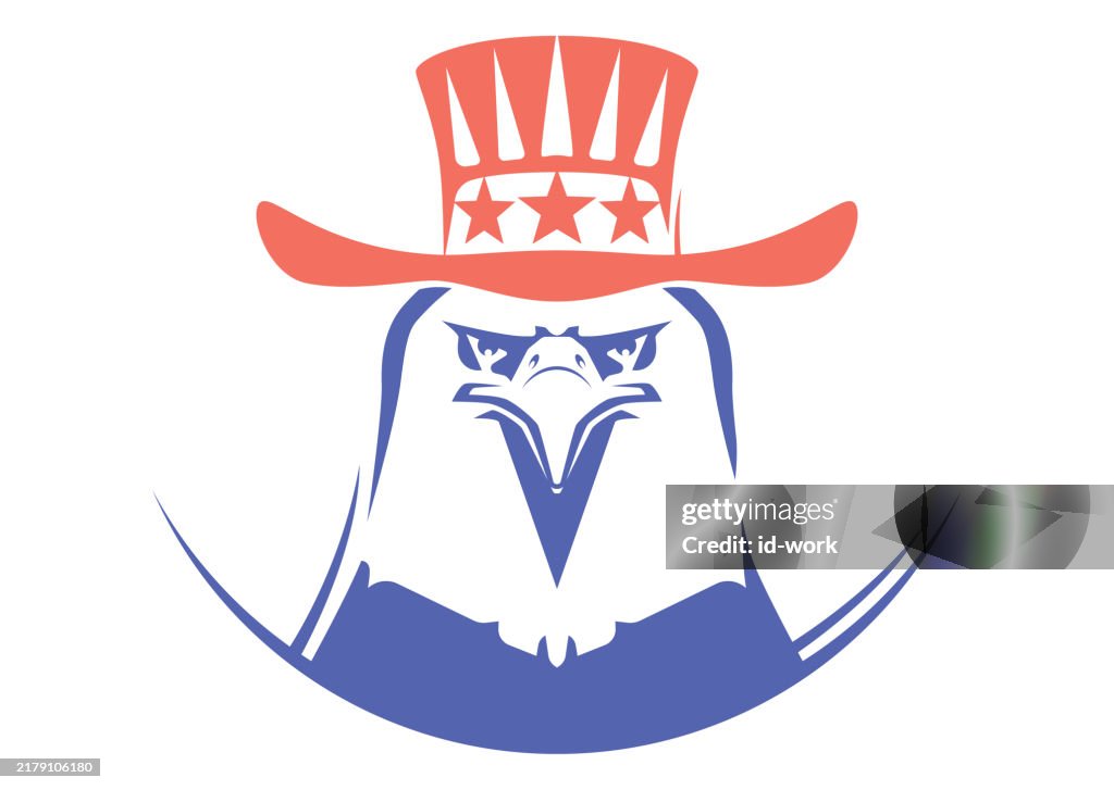 USA bald eagle symbol
