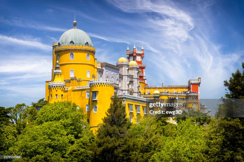 Holidays in Portugal - Palace of Pena in Sintra