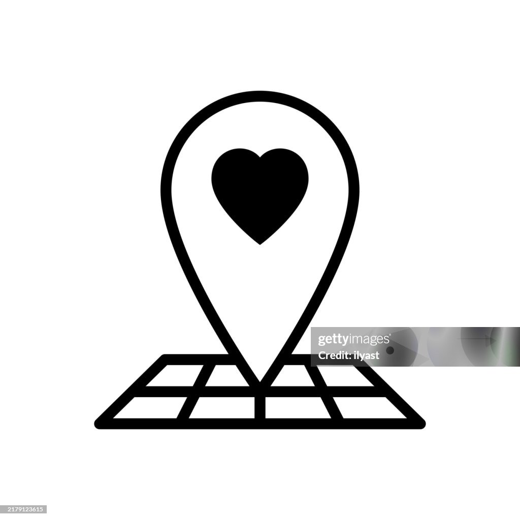 A simple line drawing of a Favorite Location