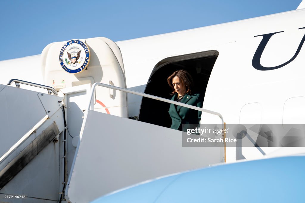Presidential Nominee Kamala Harris Campaigns With Liz Cheney In Swing States Across The Nation