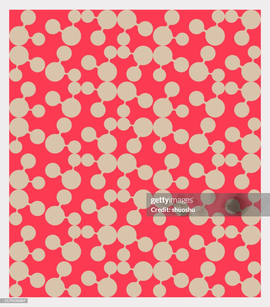 Round Texture Pattern Abstract Colors Seamless Continuous Round Texture Pattern Background ...