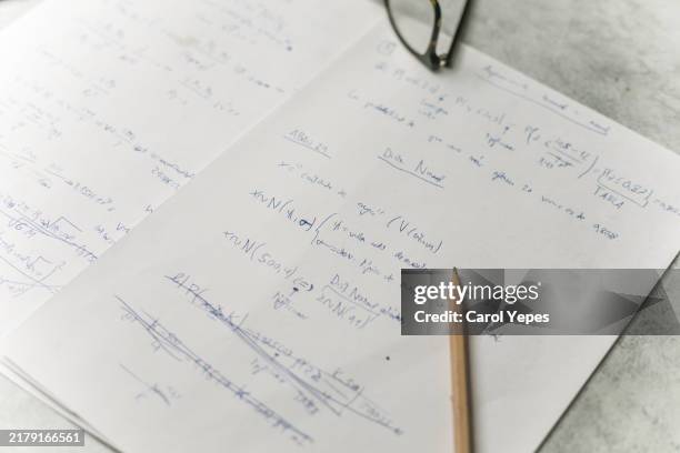 Math Note Paper Image 586 Math Test Paper Stock Photos, High-Res Pictures, and Images - Getty ...