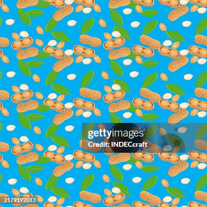 Peanut seamless pattern Peanut seamless pattern