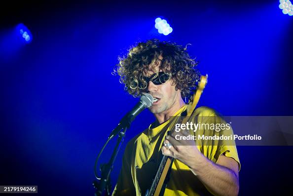 Dougherty Singer American singer Dawson Daugherty of the band Almost Monday, performs ...